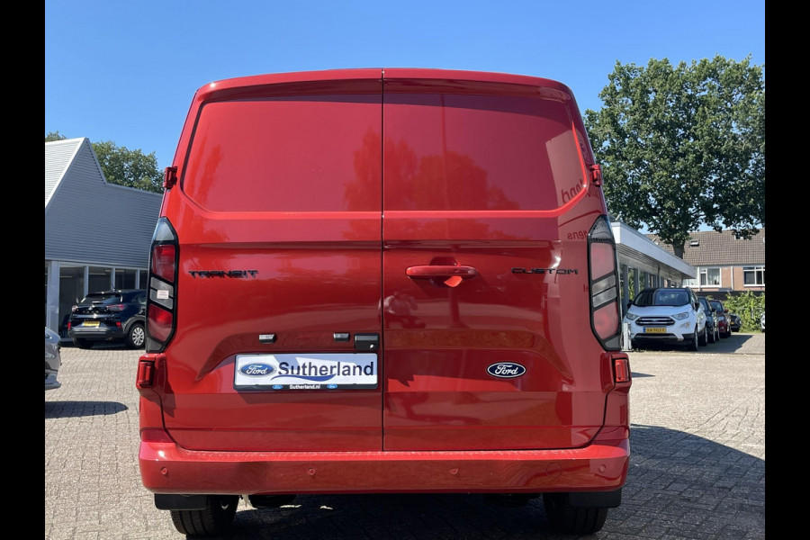 Ford Transit Custom 320 2.0 TDCI L2H1 Limited SCI | 136pk | 17 inch lichtmetalen velgen | Adaptive cruise control | Dodehoeksensoren | Verwarmbaar stuurwiel | Draadloos opladen | Stoel-bank