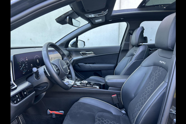Kia Sportage 1.6 T-GDi Hybrid GT-Line | Automaat | Camera | Cruisecontrol | Suede/Leder | Stoelverwarming Voor/Achter | Panoramadak |