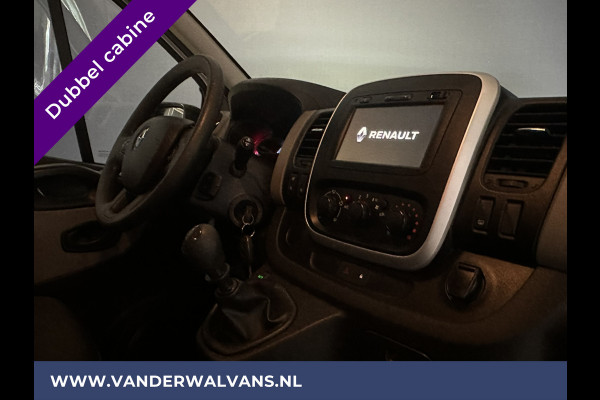Renault Trafic 1.6 dCi 126pk Dubbele Cabine L2H1 Euro6 Airco | Navigatie | Cruisecontrol Trekhaak, 5-zits, Parkeersensoren