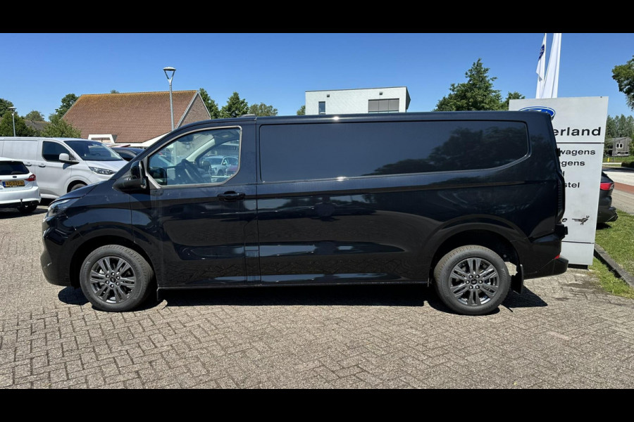 Ford Transit Custom 320 2.0 TDCI L2H1 Limited | 136pk Automaat | 17 inch velgen | Adaptive cruise control | Navigatie | Dodehoeksensoren | Verwarmbare passagiersstoel (8-weg verstelbaar ) 70 Liter tank | AGM Accu | Roetfiter regeneratie