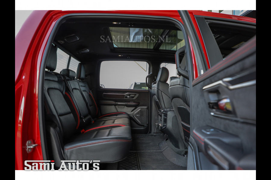 Dodge Ram 1500 TRX | 712PK | 6.2 V8 4x4 | FLAME RED | ALLE OPTIES | EERSTE EIGENAAR | CREW CAB | DUBBELE CABINE | 5 PERSOONS | GRIJSKENTEKEN