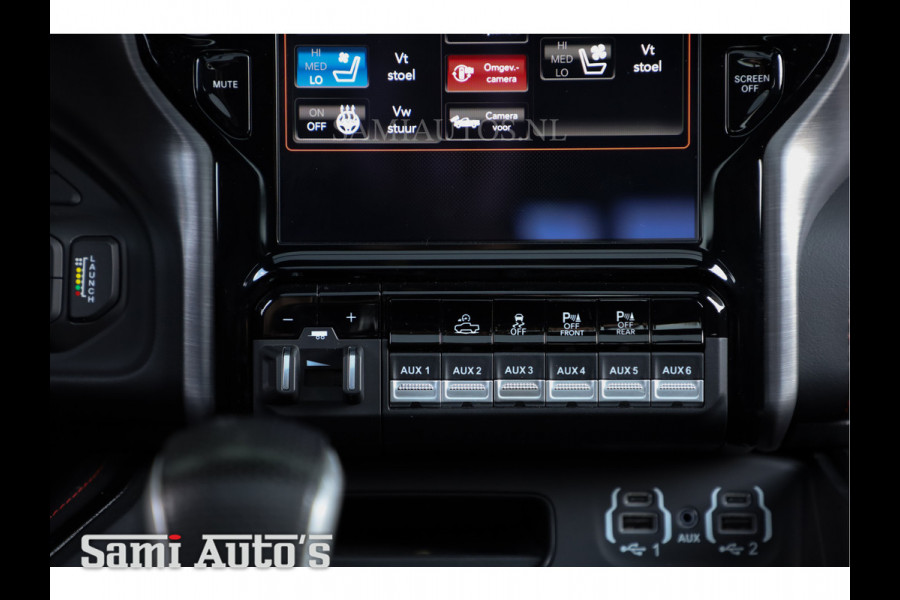 Dodge Ram 1500 TRX | 712PK | 6.2 V8 4x4 | FLAME RED | ALLE OPTIES | EERSTE EIGENAAR | CREW CAB | DUBBELE CABINE | 5 PERSOONS | GRIJSKENTEKEN