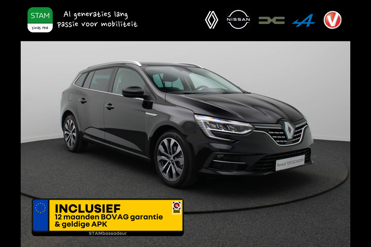 Renault MEGANE Estate TCe 140pk Techno Camera | Dodehoeksensoren | Navi | Stoel-/stuurverwarming