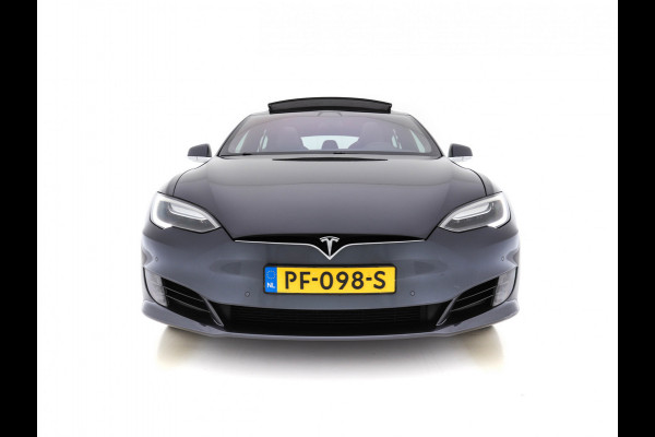 Tesla Model S 235 Kw Base [ 3-Fase ] (INCL-BTW) *PANO | AUTO-PILOT | KEYLESS | FULL-LED | 1/2-LEATHER | NAVI-FULLMAP | SURROUND-VIEW | APP-CONNECT | LANE-ASSIST | DIGI-COCKPIT | DAB | SPORT-SEATS | 19"ALU