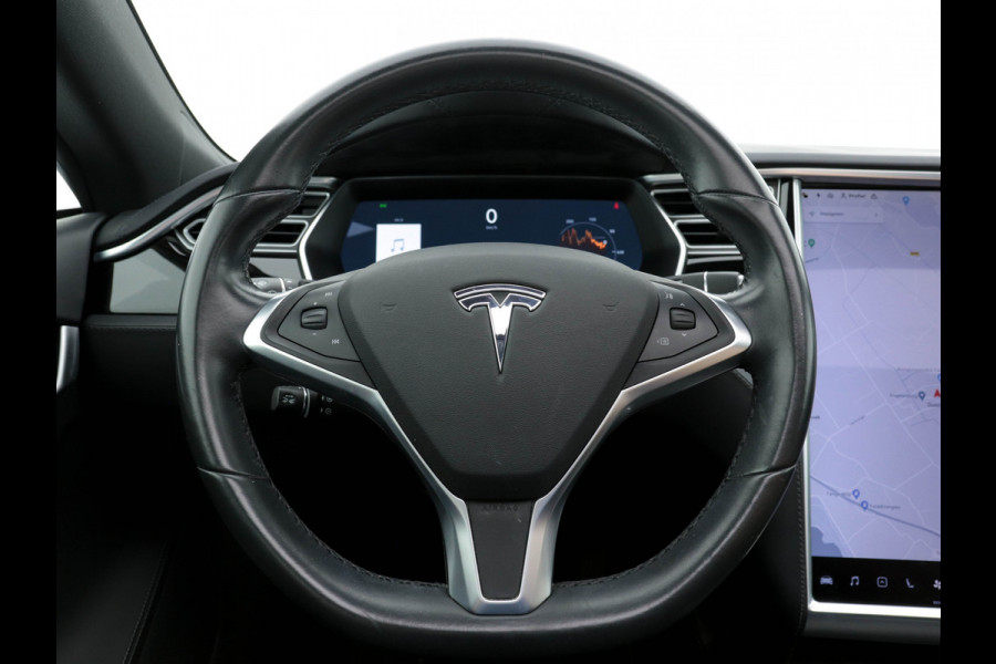 Tesla Model S 235 Kw Base [ 3-Fase ] (INCL-BTW) *PANO | AUTO-PILOT | KEYLESS | FULL-LED | 1/2-LEATHER | NAVI-FULLMAP | SURROUND-VIEW | APP-CONNECT | LANE-ASSIST | DIGI-COCKPIT | DAB | SPORT-SEATS | 19"ALU