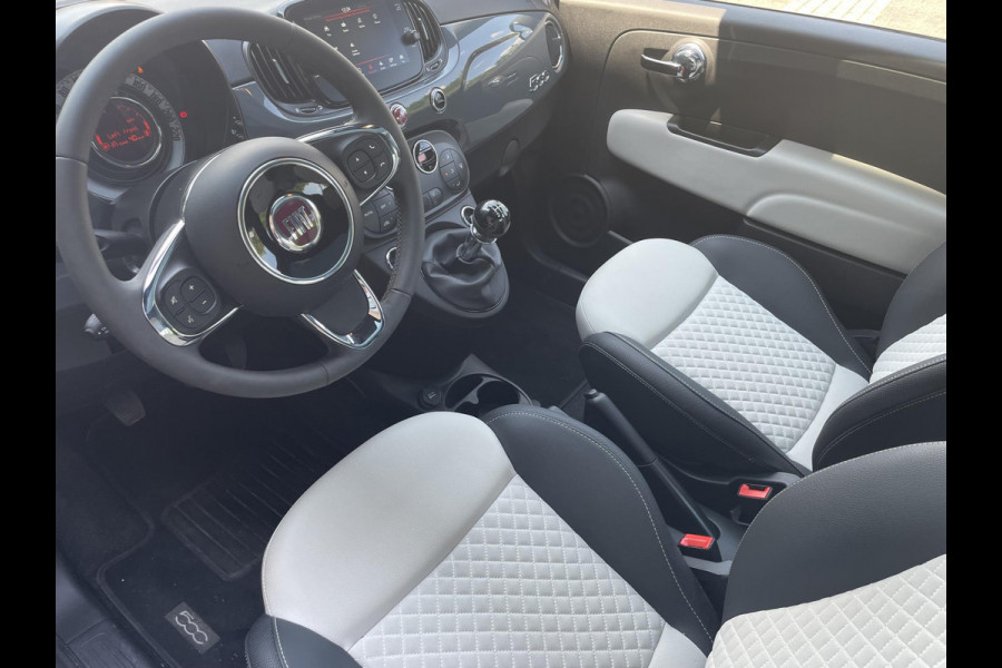 Fiat 500 1.0 Hybrid Dolcevita | Navigatie | Airco | Panorama dak | Parkeer sensoren | Cruise Control | Dab