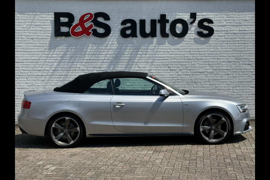 Audi A5 Cabriolet 1.8 TFSI Sport Competition S-line Topstaat! Elektrisch verwarmd + gekoeld Leder Trekhaak afneembaar