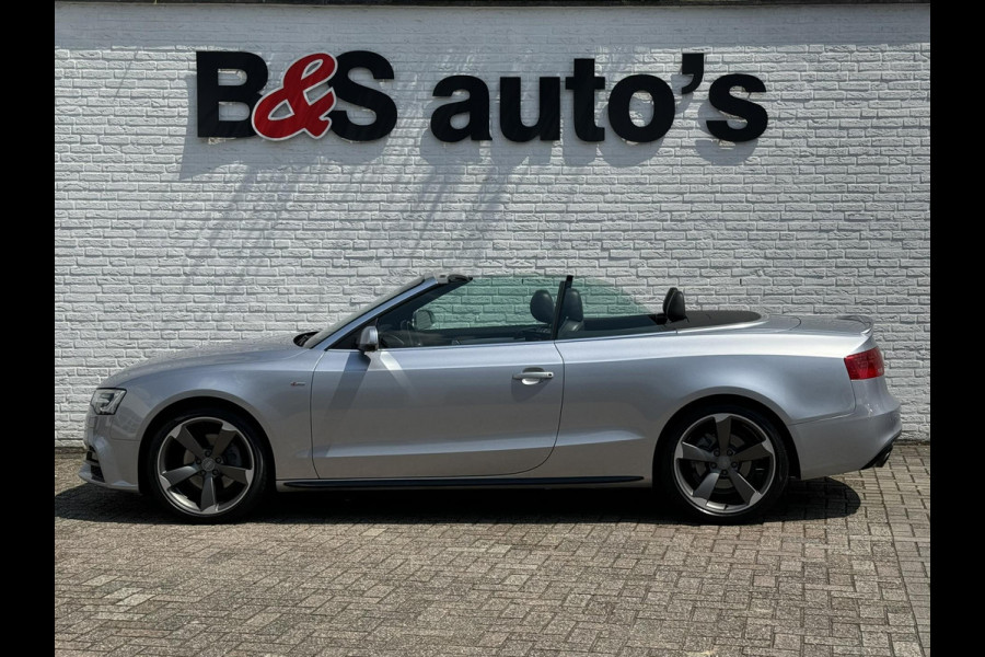 Audi A5 Cabriolet 1.8 TFSI Sport Competition S-line Topstaat! Elektrisch verwarmd + gekoeld Leder Trekhaak afneembaar