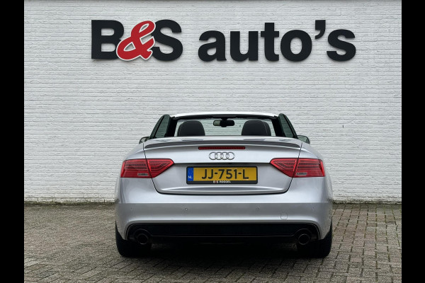 Audi A5 Cabriolet 1.8 TFSI Sport Competition S-line Topstaat! Elektrisch verwarmd + gekoeld Leder Trekhaak afneembaar