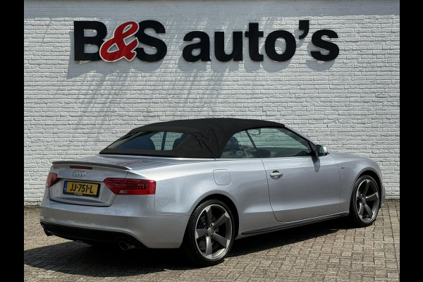 Audi A5 Cabriolet 1.8 TFSI Sport Competition S-line Topstaat! Elektrisch verwarmd + gekoeld Leder Trekhaak afneembaar