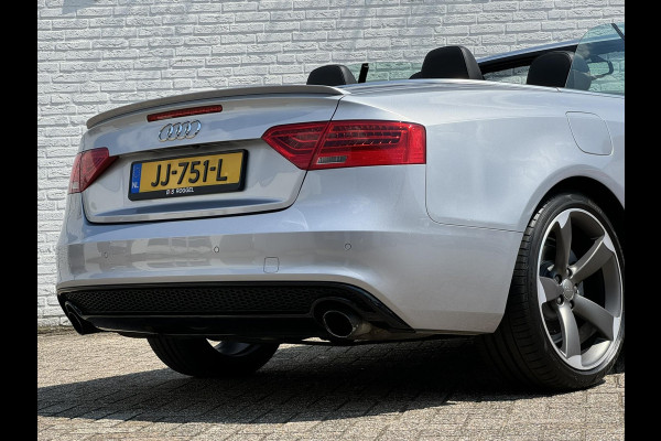 Audi A5 Cabriolet 1.8 TFSI Sport Competition S-line Topstaat! Elektrisch verwarmd + gekoeld Leder Trekhaak afneembaar