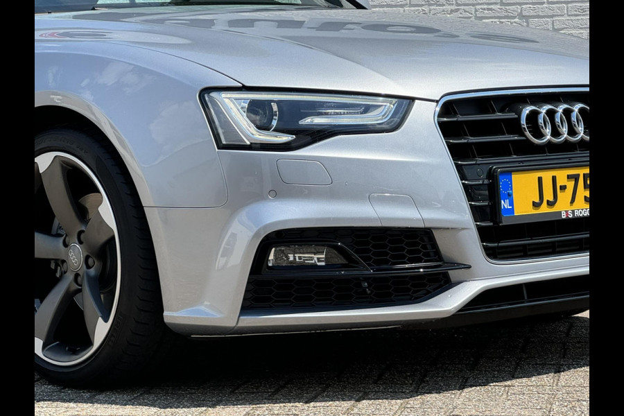 Audi A5 Cabriolet 1.8 TFSI Sport Competition S-line Topstaat! Elektrisch verwarmd + gekoeld Leder Trekhaak afneembaar