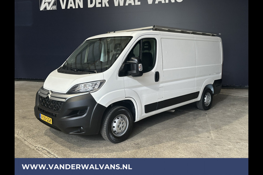 Citroën Jumper 2.0 BlueHDi 141pk L2H1 Euro6 Airco | Imperiaal | Navigatie | 2500kg Trekhaak Camera, LED, Parkeersensoren, Bijrijdersbank