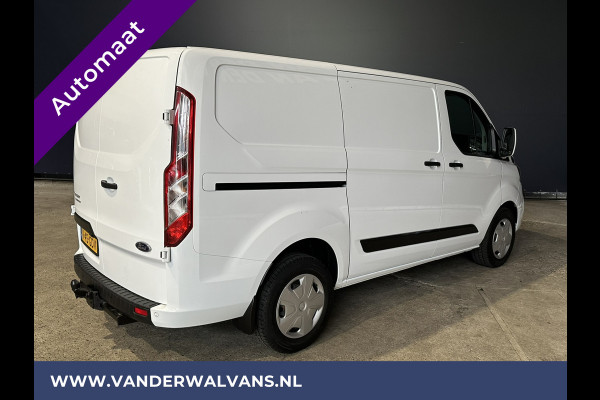 Ford Transit Custom 2.0 TDCI 130pk Automaat L1H1 Euro6 Airco | Camera | LED | Trekhaak Cruisecontrol, Parkeersensoren, Stoelverwarming, Verwarmde voorruit, Bijrijdersbank