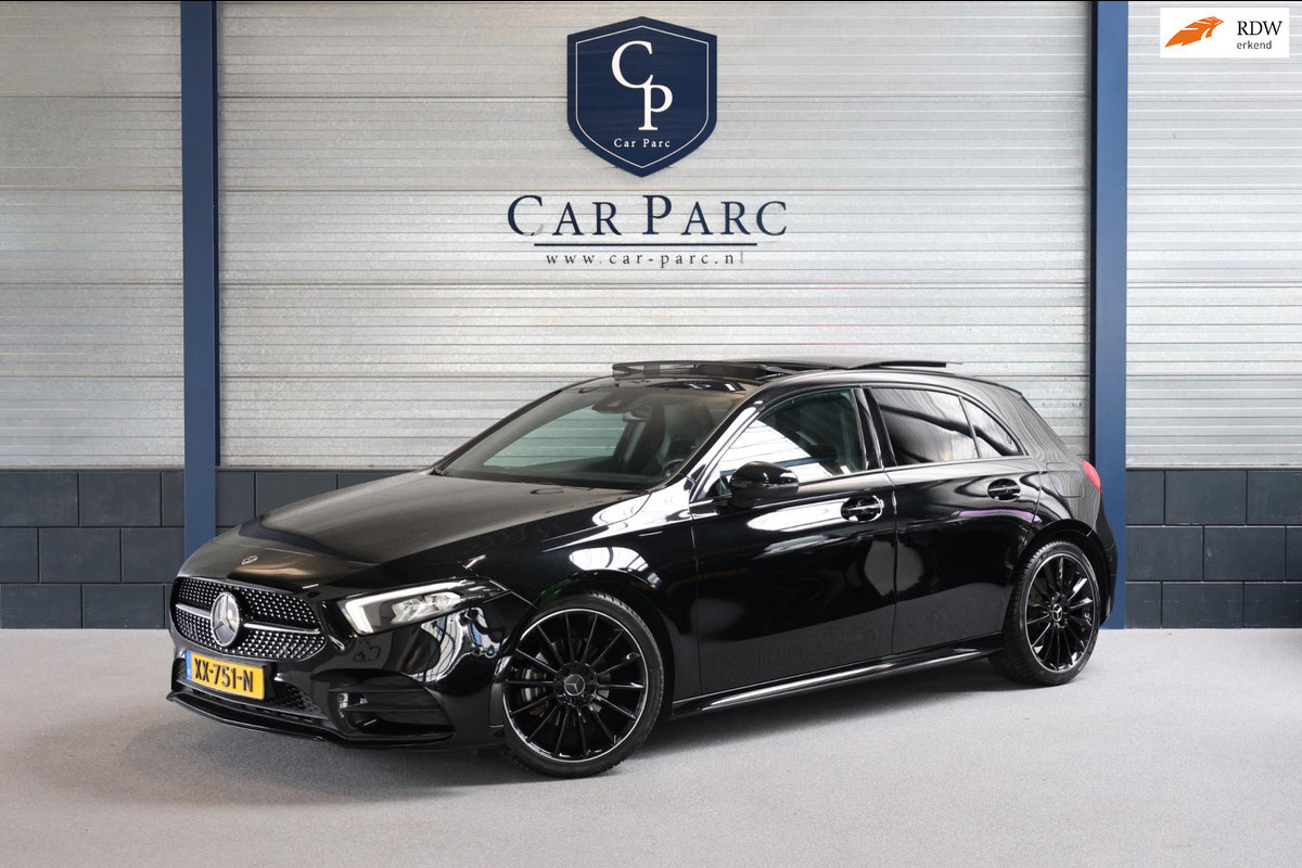 Mercedes-Benz A-Klasse 200 AMG BTW/LED/VIRTUAL/PANO/HALF LEDER+S.VERWARMING/19" LMV/CAM/LINE/ACC/ECC/12 MDN GARANTIE!