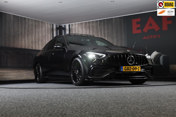 Mercedes-Benz C-Klasse 300 4MATIC AMG Line / Acc / Lane Assist / Dode Hoek / Leder / F1 / 360 Camera / Open Pano / Led / Pdc / 19