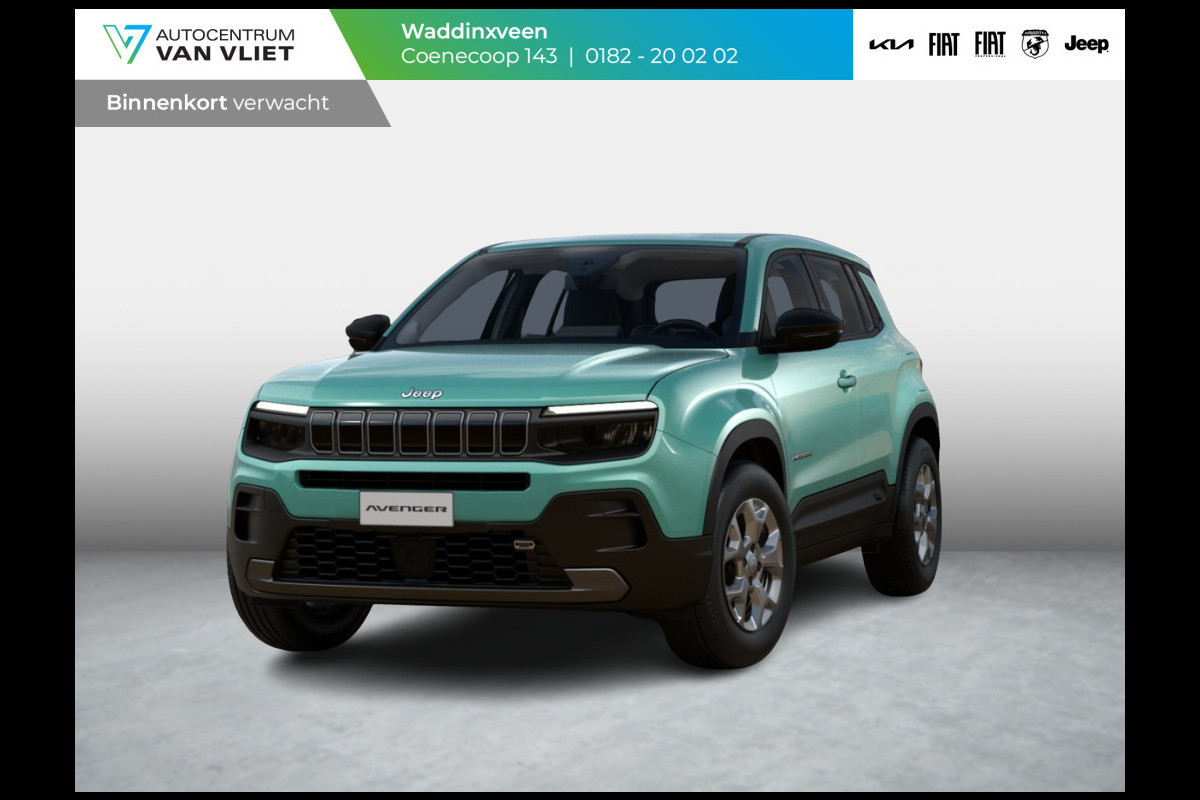 Jeep Avenger Business Edition 54kWh | Clima | Cruise | Navi | PDC | Apple Carplay | Fiscale waarde slechts € 35.750,- !!!