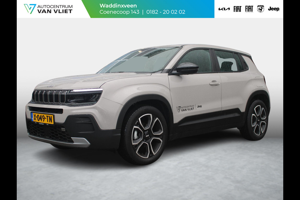 Jeep Avenger 1.2 Altitude | Navi | Clima | Adapt. Cruise | 18" | Keyless | Camera | Apple Carplay | LED | Beschikbaarheid in overleg !