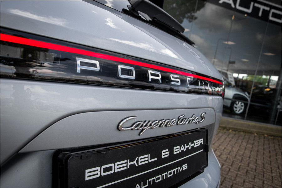 Porsche Cayenne 4.0 Turbo S E-Hybrid - Burmester - 4-wielsturing - PCCB - PTV Plus NP 213K - Orig. NL geleverd **BTW verrekenbaar**