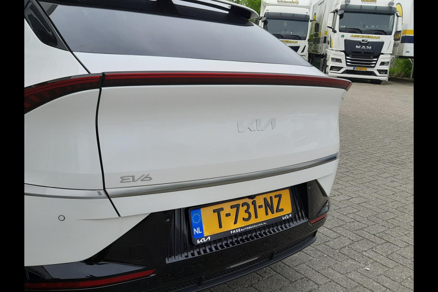Kia Ev6 Plus Advanced 77.4 kWh | Schuif-/kanteldak | Navi | Clima | Adapt. Cruise | Carplay | 20'' LM | Stoelverwarming en Verkoeling