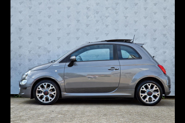 Fiat 500 1.0 Hybrid Sport | Open Dak | Cruise | Apple Carplay / Android Auto | PDC | Licht- en Regensensor |