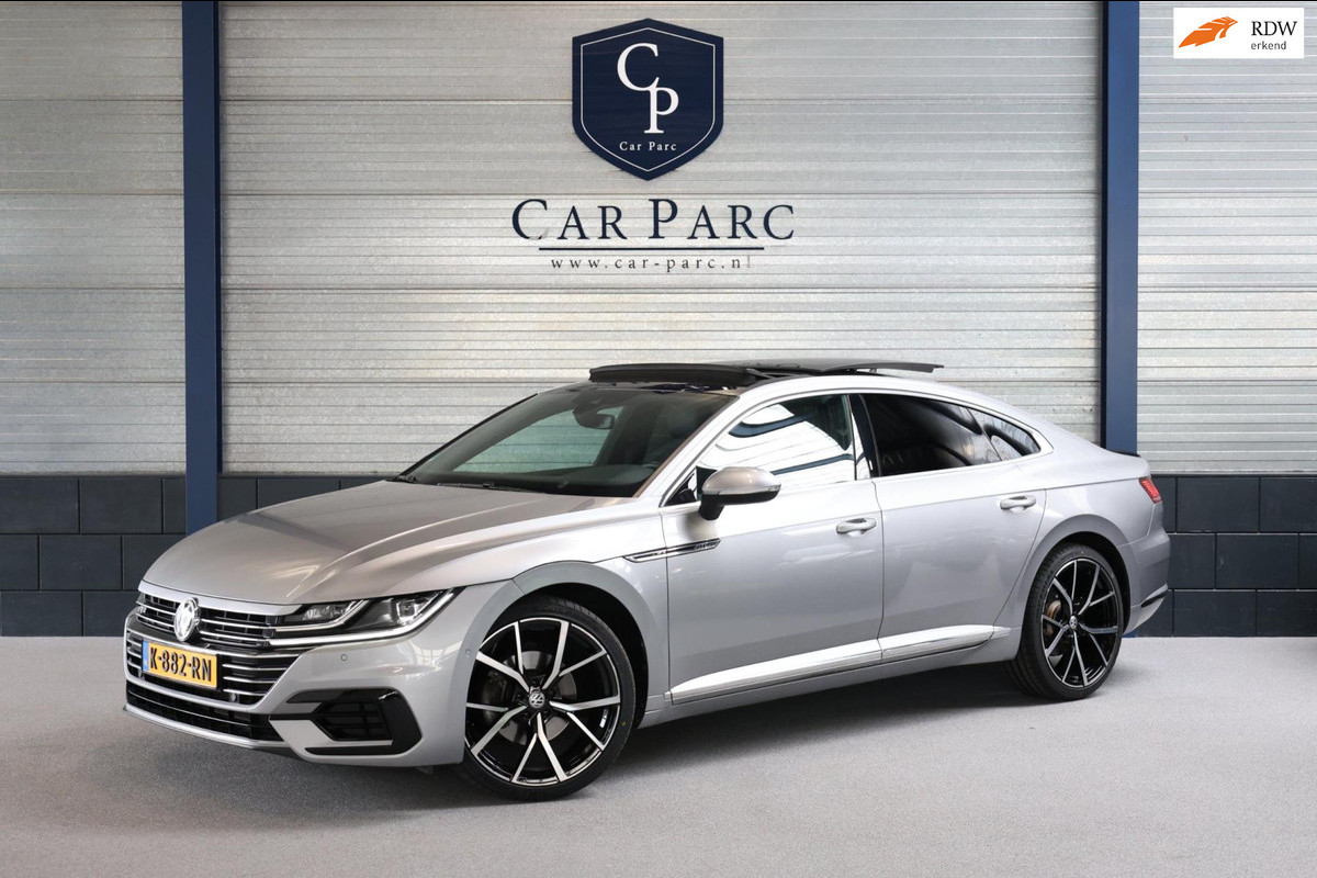 Volkswagen Arteon 2.0 TSI 3x R-line LED/VIRTUAL/PANO/LEER+S.VERWARMING+MEMORY/KEYLESS/20"/CAM/LINE/ACC/ECC/12 MDN GARANTIE!