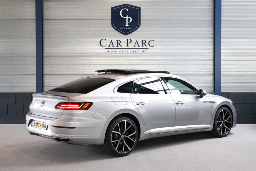 Volkswagen Arteon 2.0 TSI 3x R-line LED/VIRTUAL/PANO/LEER+S.VERWARMING+MEMORY/KEYLESS/20"/CAM/LINE/ACC/ECC/12 MDN GARANTIE!