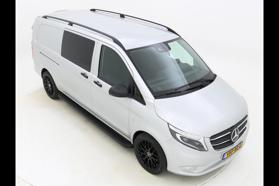 Mercedes-Benz Vito 114 CDI Extra Lang Dubbele cabine Extra beenruimte 19'' inch lichtmetaal 9G Automaat Extra beenruimte Camera Treeplanken