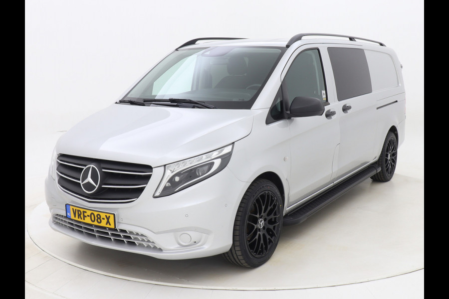 Mercedes-Benz Vito 114 CDI Extra Lang Dubbele cabine Extra beenruimte 19'' inch lichtmetaal 9G Automaat Extra beenruimte Camera Treeplanken