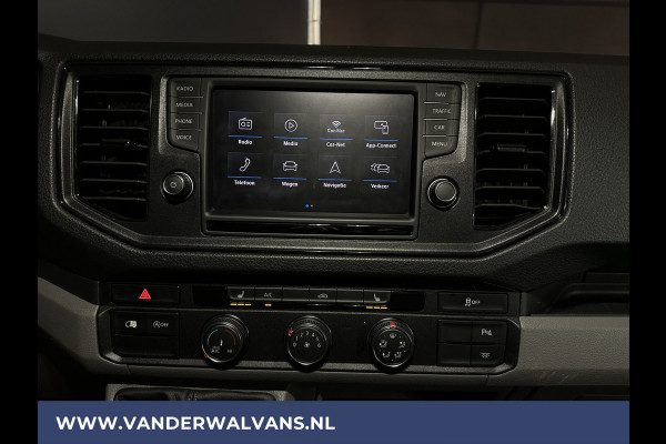 Volkswagen Crafter 2.0 TDI 140pk L4H3 L3H2 Euro6 Airco | Navigatie | Apple Carplay | PDC V+A Parkeersensoren, Android Auto, Stoelverwarming, 270gr achterdeuren, Bijrijdersbank