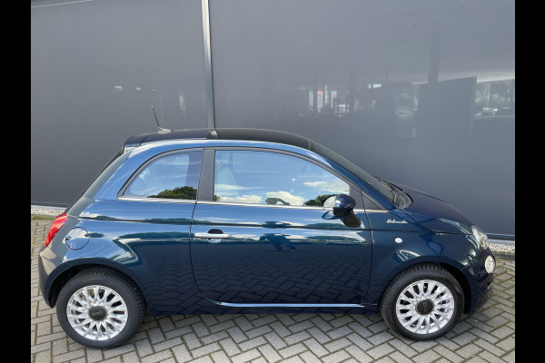 Fiat 500 1.0 Hybrid Dolcevita Clim. control - Cruise control - Parks-A - Pano-dak - Navi - U-con. - Radio/USB/AUX/DAB/TEL - MFL-Stuurwiel - ML - LMV - Ramen E-VZ - LED