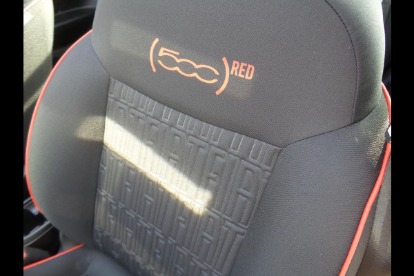Fiat 500E CABRIO RED 42 kWh | Clima | Navi | Draadloos laden smartphone | Apple Carplay | PDC