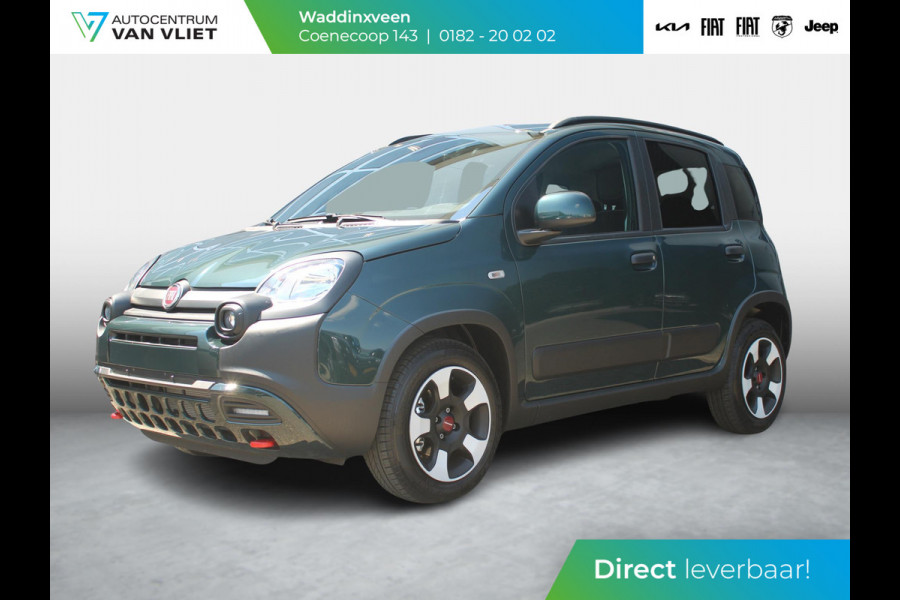 Fiat Panda Hybrid Cross | MY24 | Airco | Bluetooth Dakrails | LED | PDC | Uit voorraad leverbaar !