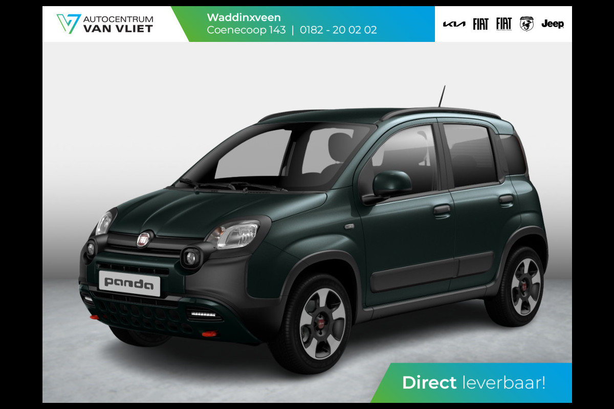 Fiat Panda Hybrid Cross | Airco | Bluetooth Dakrails | LED | PDC | Uit voorraad leverbaar !