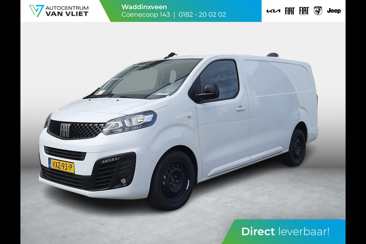 Fiat Scudo 2.0 MultiJet L3H1 | Airco | Cruise | 3-Zitplaatsen | Trekhaak | Uit voorraad leverbaar