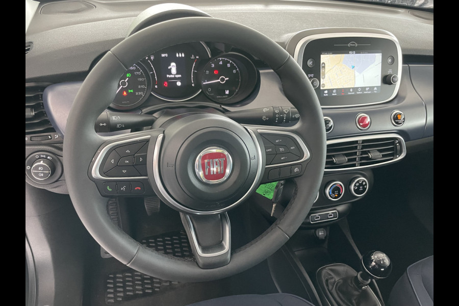 Fiat 500X 1.0 FireFly Turbo 120 Cult nieuw model Airco - Cruise control - Navi - U-con. - Radio/USB/AUX/TEL - MFL-Stuurwiel - ML - LMV - CD+AB - Ramen E-V+A - Spiegels E-V+V