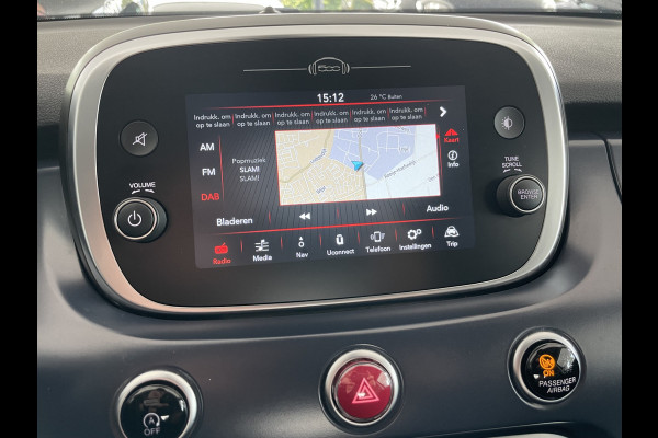 Fiat 500X 1.0 FireFly Turbo 120 Cult nieuw model Airco - Cruise control - Navi - U-con. - Radio/USB/AUX/TEL - MFL-Stuurwiel - ML - LMV - CD+AB - Ramen E-V+A - Spiegels E-V+V