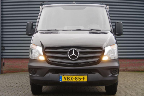 Mercedes-Benz Sprinter 519 3.0 V6 KIPPER 3zd, OPEN LAADBAK, 3.5T TREKHAAK, AIRCO, CRUISE, MF STUURWIEL Binnenmaat laadbak 3.65 x 2.04 x 0.40