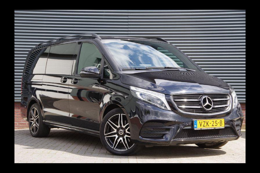 Mercedes-Benz V-Klasse AMG NIGHT EDITION, AUT. 2X ELEK. SCHUIFDEUR, LED, LEDER, 19'', CAMERA, NAVI, CRUISE, CLIMA, PARKEERSENSOREN, STOELVERWARMING