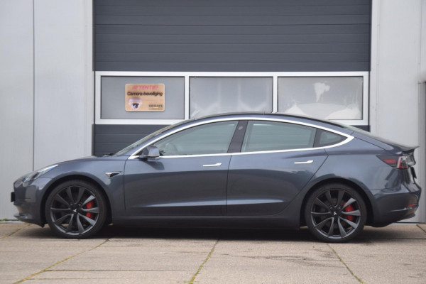 Tesla Model 3 Performance 75 kWh + ZOMER EN WINTERBANDEN