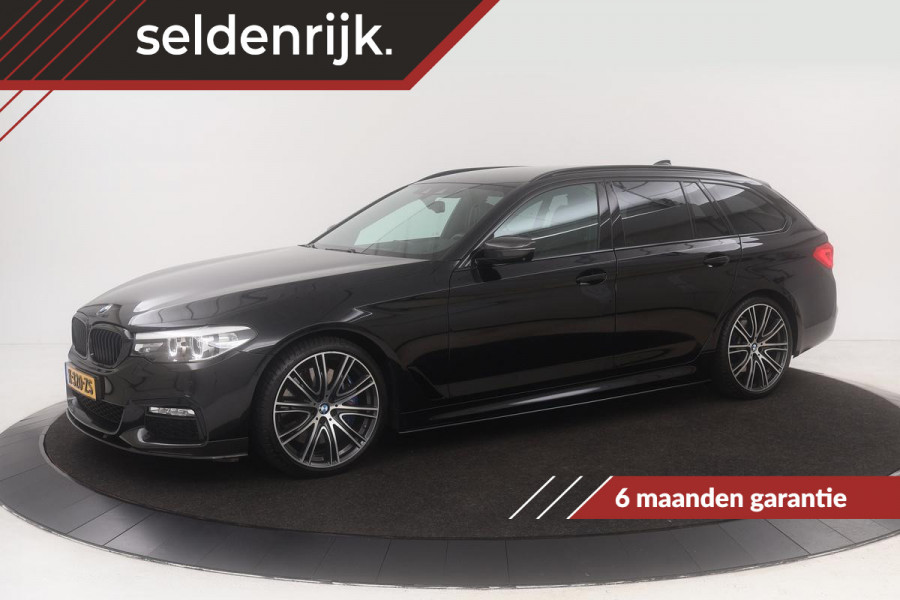 BMW 5 Serie 540i xDrive M Sport | Nappaleder | Head-up | Stoel & Stuurverwarming | Trekhaak | HiFi | 360 Camera | Sportstoelen | Navigatie