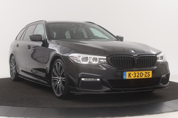 BMW 5 Serie 540i xDrive M Sport | Nappaleder | Head-up | Stoel & Stuurverwarming | Trekhaak | HiFi | 360 Camera | Sportstoelen | Navigatie