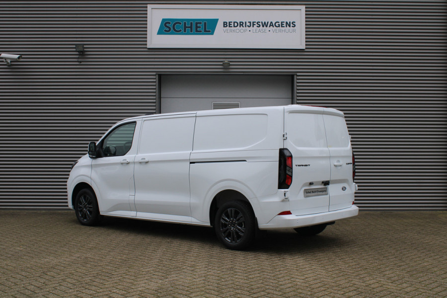 Ford Transit Custom 320 2.0 TDCI L2H1 Limited 170pk - 2x Schuifdeur - Adaptive Cruise - Verwarmd stuur - Blind spot - Navigatie - Camera - Draadloos