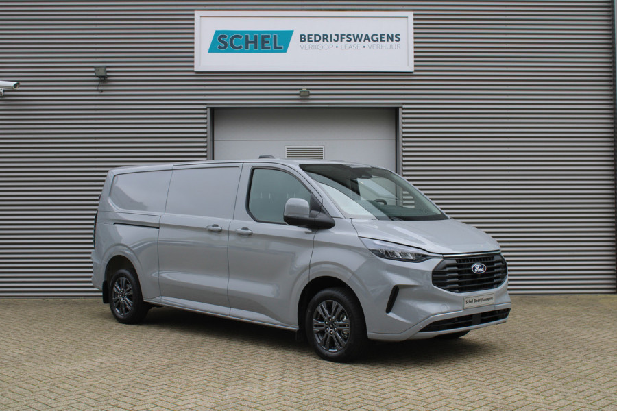 Ford Transit Custom 320 2.0 TDCI L2H1 Limited 170pk - 2x Schuifdeur - Adaptive Cruise - Verwarmd stuur - Blind spot - Navigatie - Camera - Draadloos