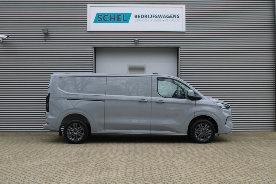 Ford Transit Custom 320 2.0 TDCI L2H1 Limited 170pk - 2x Schuifdeur - Adaptive Cruise - Verwarmd stuur - Blind spot - Navigatie - Camera - Draadloos