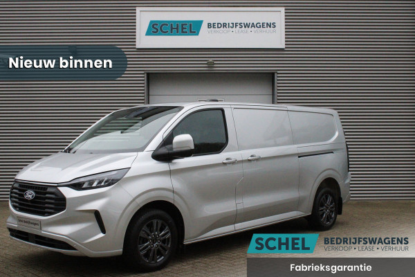 Ford Transit Custom 320 2.0 TDCI L2H1 Limited 170pk - 2x Schuifdeur - Adaptive Cruise - Verwarmd stuur - Blind spot - Navigatie - Camera - Draadloos