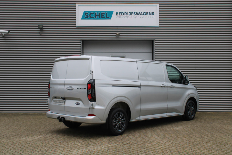 Ford Transit Custom 320 2.0 TDCI L2H1 Limited 170pk - 2x Schuifdeur - Adaptive Cruise - Verwarmd stuur - Blind spot - Navigatie - Camera - Draadloos