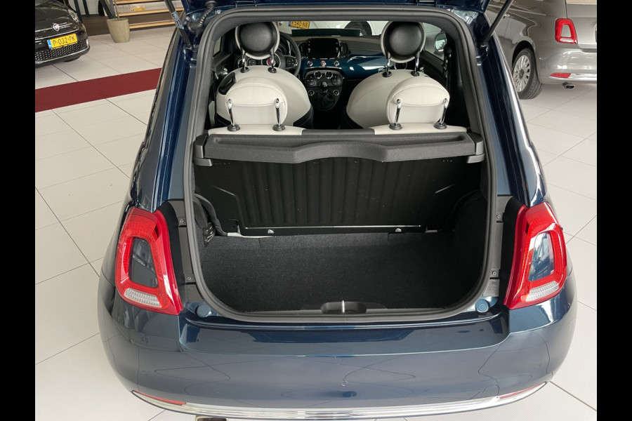 Fiat 500 1.0 Hybrid Dolcevita Clim. control - Cruise control - Parks-A - Pano-dak - Navi - U-con. - Radio/USB/AUX/DAB/TEL - MFL-Stuurwiel - ML - LMV - Ramen E-VZ - LED