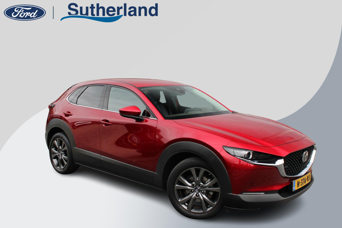 Mazda CX-30 2.0 e-SkyActiv-X M Hybrid Luxury | Bose | Stuurwiel verwarming | Apple Carplay/ Android Auto |