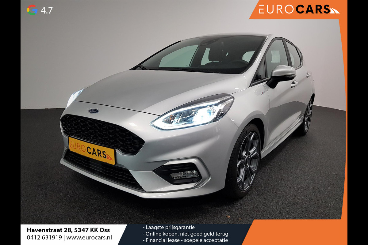 Ford Fiesta 1.0 140pk EcoBoost ST-Line | Navigatie | Climate control | Full Led | Parkeer sensoren | Lichtmetalen velgen